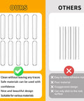 Comparison of 10 Pack Wall Bumpers And Door Stoppers For Furniture No Slam Cushions Self Adhesive Anti Collision Pads with others showing design differences.