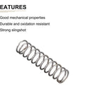 Compression Spring 0.5mm Wire Diameter, 5x20mm Outer Diameter, Gray, 10 Pack, Spring Steel, Built For Small Gears And DIY Projects