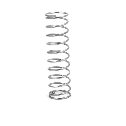 Compression Spring 304 Stainless Steel, 14mm Outer Diameter, 1mm Wire Size, 50mm Free Length, Silver Tone, Pack of 10, Ready To Rock
