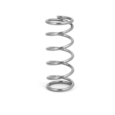 Compression Spring 304 Stainless Steel, 8mm Outer Diameter, 0.8mm Wire, 20mm Free Length, Silver Tone, ideal for mechanical use