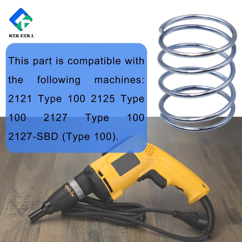 Two Pack Compression Springs For DeWalt Clutch Systems Compatible With DW255 Type 1 DW276 Type 1 And Type 2 DW251