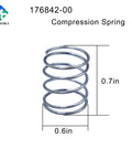 Two Pack Compression Springs For DeWalt Clutch Systems Compatible With DW255 Type 1 DW276 Type 1 And Type 2 DW251 Type 1 0.7in 0.6in