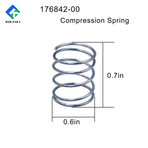 Two Pack Compression Springs For DeWalt Clutch Systems Compatible With DW255 Type 1 DW276 Type 1 And Type 2 DW251 Type 1 0.7in 0.6in