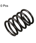 Compression Spring Set Pro Grade 12mm Outer Diameter 1.2mm Wire Diameter 15mm Free Length Black Spring Steel Heat Tempered