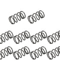 Compression Spring Set With 14mm Outer Diameter, 1.2mm Wire, 25mm Free Length, Black Steel Extension Springs, 10 Pieces