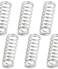 Six Pack 9734 Compression Spring Set in Spring Steel, 0.105 Inch Wire Diameter, One And One Eighth Inch Outer Diameter, Three Inch Free Length