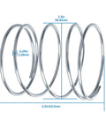 Compression Spring Wire Tensioner for Millermatic MIG Welders and S32 Wire Feeders, 2.305 Inch OD, 0.090 Inch Wire, 2.5 Inch Length