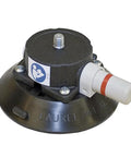Concave Vacuum Cup 4-1/2 Inch with 3/8-16 by 1/4 Inch Threaded Stud, secure mounting for cameras and lighting, close-up view