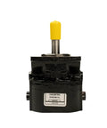 Front view of Concentric GC Series Gear Pump: 0.194 CID, 1.5-3 GPM @ 1800-3600 RPM, 4000 Max RPM, 3000 PSI, SAE #8 Port
