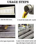 Steps to use 2 Pack Precast Baluster Rail Concrete Molds For Balcony Railings With Roman Column Style