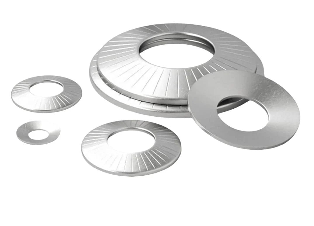 Conical Disc Spring Cup Washers 304 Stainless 3/8 In