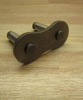 Connecting Link Rex 100 For Rexnord 698210218904 Pack Of 12 Top Notch Spare Part, high-strength steel close-up on wood surface