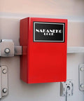 Protect valuables with a heavy duty door lock kit built for cam bar style latches on shipping containers, semi trailers, and conex lids, including a padlock and rugged housing for anti theft security and durable weatherproof protection.