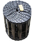 1450150 Conveyor Chain Replacement For Airflow AF 24D 60065, rolled steel chain for industrial conveyor systems.
