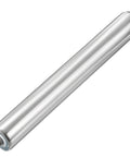 Conveyor Roller 2" Diameter 16" Length, Stainless Steel Gravity Transmission Replacement Part Galvanized End, Silver designed for smooth motion.