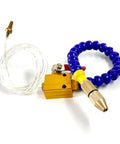 Pro Grade Mist Coolant Sprayer System For Precision Machining For 8mm Air Pipe Lathe Milling Drill Engraving Machines With Connector And Fittings Included Kit Now Best Value For Pros showing blue hose and gold connector