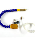 Cooling Sprayer Mist Coolant Lubrication System for 8mm Air Pipe Lathe Milling Drill Engraving Machines With Throttle, Pro Grade Hose