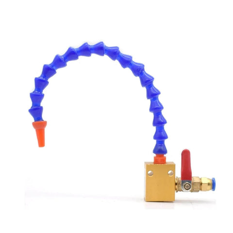 Cooling Sprayer Mist Coolant Lubrication Spray System for 8mm Hose CNC Lathe Milling Drill Engraving Machine Tool Blue 1 Pc