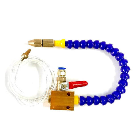 Cooling Sprayer Mist Coolant Lubrication System For 8mm Air Pipe Lathe Milling Drill Engraving Machine Tools With Connector