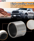 Front Axle Bushing For Toyota 4Runner FJ Cruiser Tacoma With Clamshell Design Drive Shaft CV Bearing Replacement, copper material.