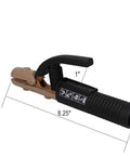 Pro Grade Copper Alloy Electrode Holder A532 For Tweco 200 Amp Stinger With Ball Point Cable Connection, insulated handle