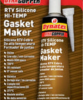 DynaCopper RTV Silicone Copper Gasket Maker 85g Tube Heavy Duty High Temp Engine Sealant Non Corrosive And Sensor Safe