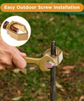 Installing Two Pack Copper Ground Rod Clamps For Direct Burial Grounding Rods One Half To Five Eighth Inch Fits Rebar And Pipe