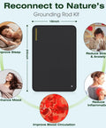 Copper Grounding Rod Kit With 24 By 16 Inch Conductive Grounding Mat And 12 Inch Pure Copper Rod image showing grounding mat benefits