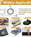 Copper Grounding Rod Kit With 40 Foot Grounding Wire And Alligator Clip for mats, blankets, and other grounding products.