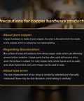 Solid Brass Trigger Snap Hooks Swivel Lobster Clasps For Straps Bags Belting Leathercraft Heavy Duty Clips information on copper care.