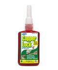 Copper Lock Liquid Solder for Copper and Brass Pipes No Heat No Torch Plumbing Adhesive 2 oz bottle front view