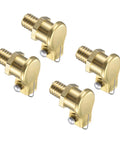 Copper Oil Cup Cap For M6x1 Thread Lathe Lubrication Drip Oiler For Industrial Machinery Durable Caps Set of 4