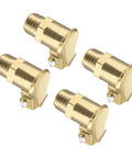 Copper Oil Cup Cap M8x1 Thread For Industrial Lubrication, set of 4 copper spring grease caps for continuous drip lubrication systems.