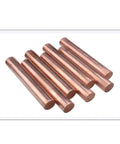 Pure Copper Round Rods Set 10 Piece 15.7 Inch Length 3mm Diameter 99.9 Percent Pure Copper for Grounding Gardening Crafts and Metalworking