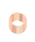 CF35 copper gasket for vacuum systems in 2.75 inch size, ideal for creating a hermetic seal in ultra-high vacuum applications.