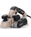 Effortlessly smooth and shape wood with a corded electric hand planer, delivering a 7.7 Amp motor at 15,000 RPM, a 3-1/4 inch wide cut