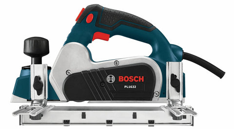 Renewed 120V corded planer delivers precise three and a quarter inch capacity for flattening and smoothing boards, 16,500 RPM.