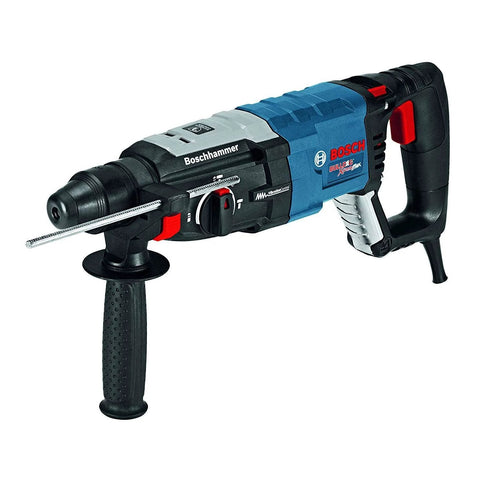 Powerful 8.5 Amp corded SDS-Plus rotary hammer with 2.4 ft-lbs impact energy and 3-mode hammering delivers fast drilling and chiseling