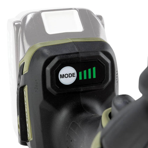 Outdoor Adventure 18V LXT Brushless Cordless High Speed Blower and Inflator Tool Only showing control panel and mode buttons