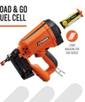 Cordless 18 Gauge Brad Nailer For Finish Carpentry Lightweight 4.25 Lb Battery And Fuel Cell Powered No Compressor Needed Ideal For Trim Work Casing And Light Moulding In Tight Spaces With Precise Nail Placement And Consistent Finishing