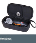 ZipSnip Cordless Electric Scissors 4V Box Cutter For Fabric With 2 Safety Blades in storage bag