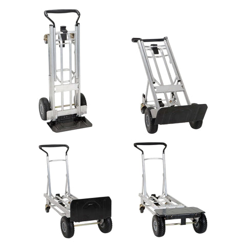 COSCO 4-in-1 Folding Series Hand Truck with Flat-Free Wheels in multiple configurations