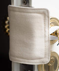 3 Pack Door Silencers And Stoppers With Adjustable Elastic Straps, Soft Cotton Cushioned Pads To Cut Door Clank And Noise