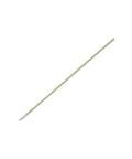 Cotton Tapered Mini Head Cleanroom Swab With Wood Shaft 6 Inch OAL PurSwab Series shown in full length