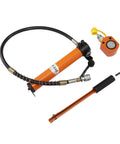 CP-700 Hydraulic Manual Pump, 20000Pa Hydraulic Hand Pump for industry construction, compact steel, 70 MPa max pressure