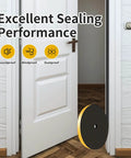 Weather Stripping Door Seal,Weather Stripping,Soundproof,Cold Insulation,High Density CR Foam Insulation Tape, black roll near door