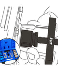 Illustration showing Crank Bearing Camshaft Seal Installer and Remover Set with 22pcs, highlighting the oil seal puller and tool kit.