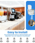 Six Pack 3220 Bearing Sleeve Replacement For Crathco D And E Series Beverage Dispensers Juicers installation illustration
