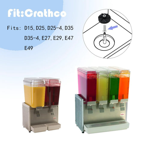 Three Pack 3220 Bearing Sleeve Replacement For Crathco And Grindmaster Dispensers with diagram and beverage machines