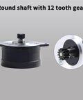 Crealty K1 Max Extruder Motor - Original 36mm Pancake Stepper Motor Replacement: 1.8 Degree 12 Tooth Gear Circular Stepping for K1 Hotend